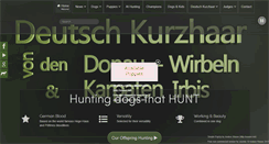 Desktop Screenshot of deutsch-kurzhaar.ro
